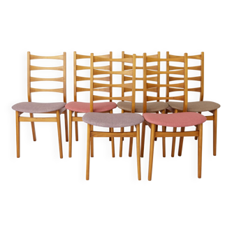 6 chaises vintage des années 1960-1970 Allemagne