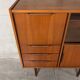 Scandinavian vintage 1960s cabinet buffet secretary display case