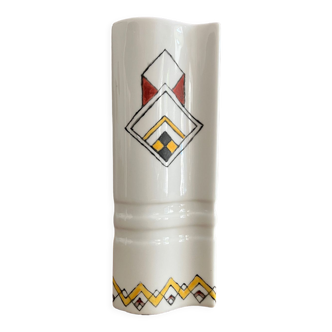 Art deco porcelain vase