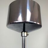 Vintage Chrome and Glass Chandelier by Kamenický Šenov, 1960's