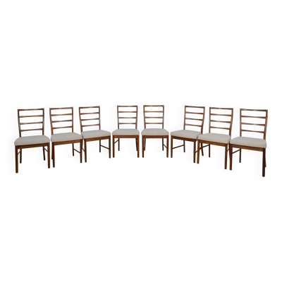 Chaises de salle à manger des années 50 de McIntosh, Royaume-Uni, années 1960, ensemble de 8.