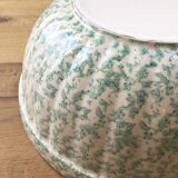 Green speckled flat XL