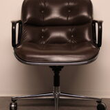Executive office chair by Charles Pollock for Knoll - US - 1970's