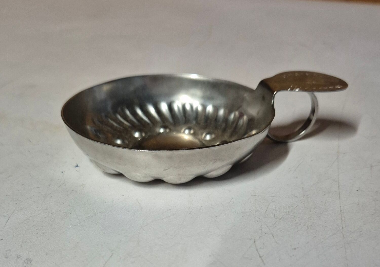 Taste-vin silver mini wine cup taste old wine house marsannay