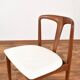 Chaise de Salle à Manger Mid-Century en Teck par Johannes Andersen pour Uldum Møbelfabrik, Danemark, années 1960, Set de 4.