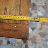 Pitch pine desk false bamboo Napoleon III