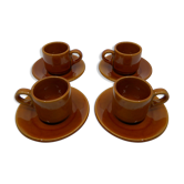 Service de 4 tasses à café