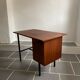 Vintage wood and metal desk 60s
