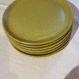 Assiettes en grès