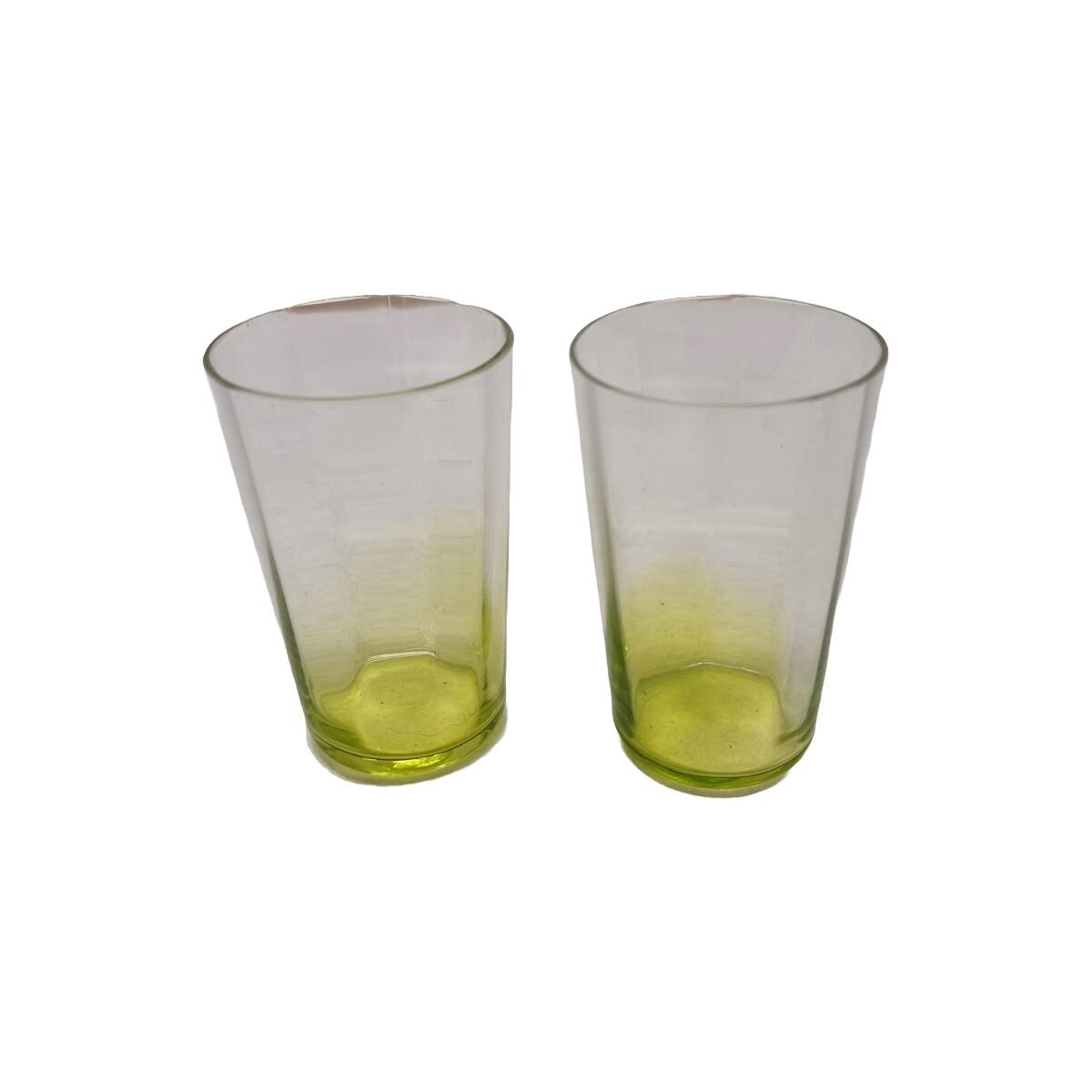 Mid Century Neon colored Drinking Glasses, 1950s