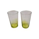 Mid Century Neon colored Drinking Glasses, 1950s