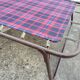 Set 2 camp beds, vintage deckchair.
