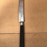 Series 11 old bailly langres knives vintage blackened horn handles