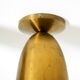 A pair of large, original Mid Century Modern brass ceiling lamps
