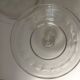 Beautiful cheese dome and its crystal tray