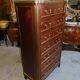 Chiffonnier semainier style Louis XVI en palissandre