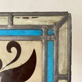 Old stained glass window