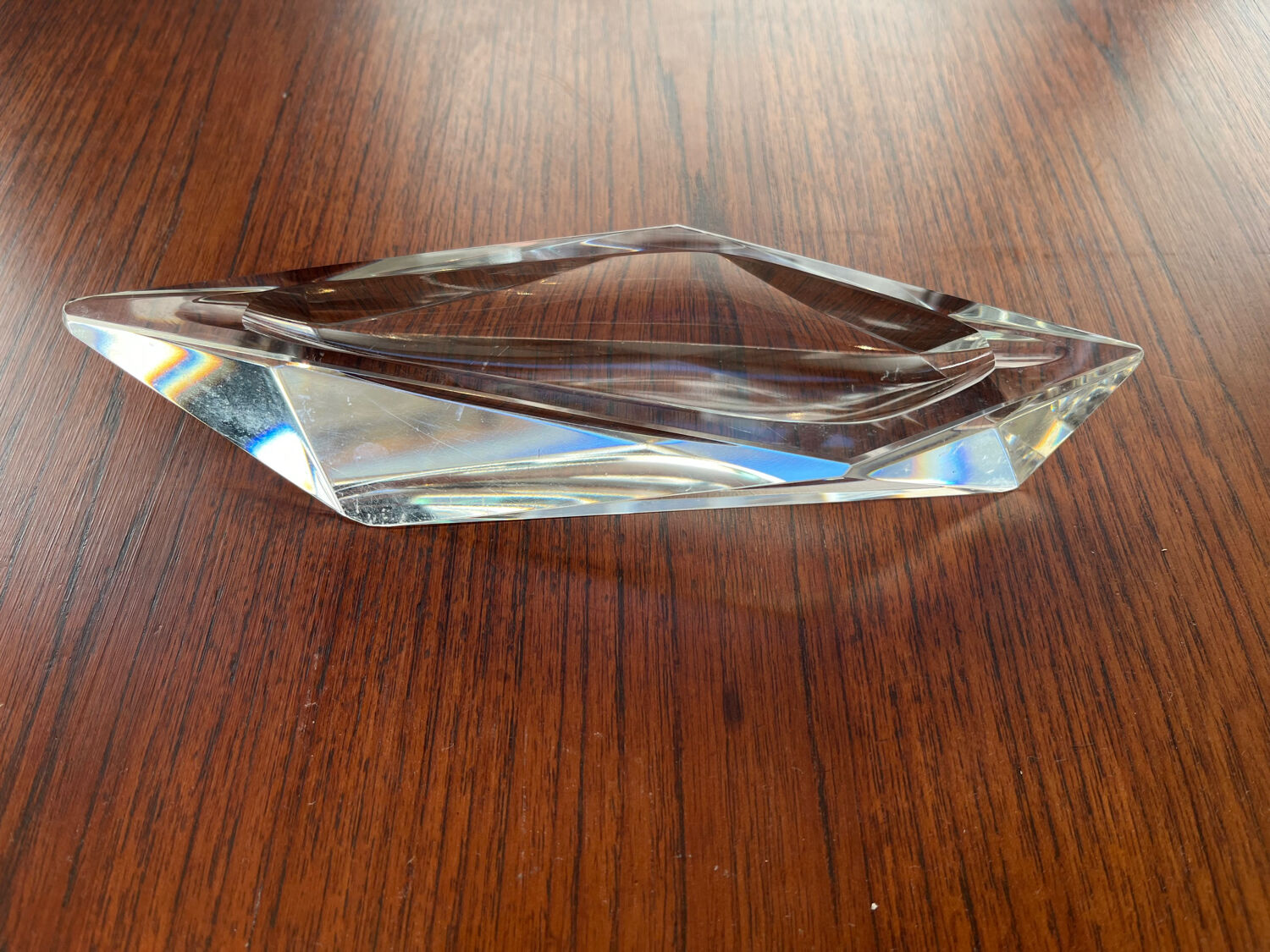 Crystal ashtray