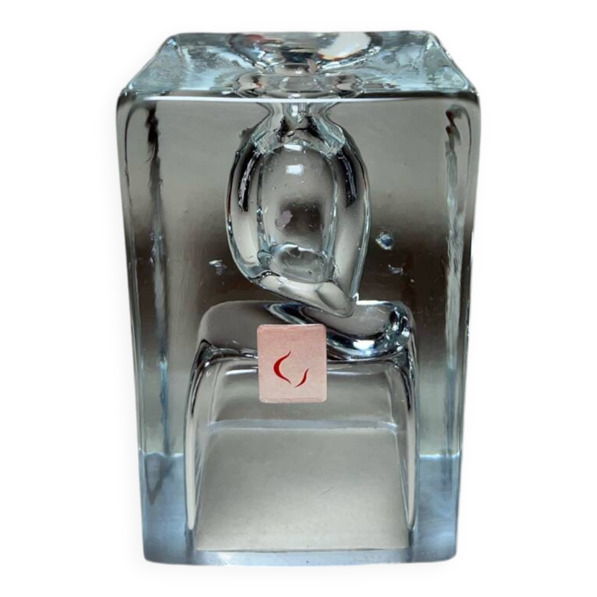 Crystal candle holder