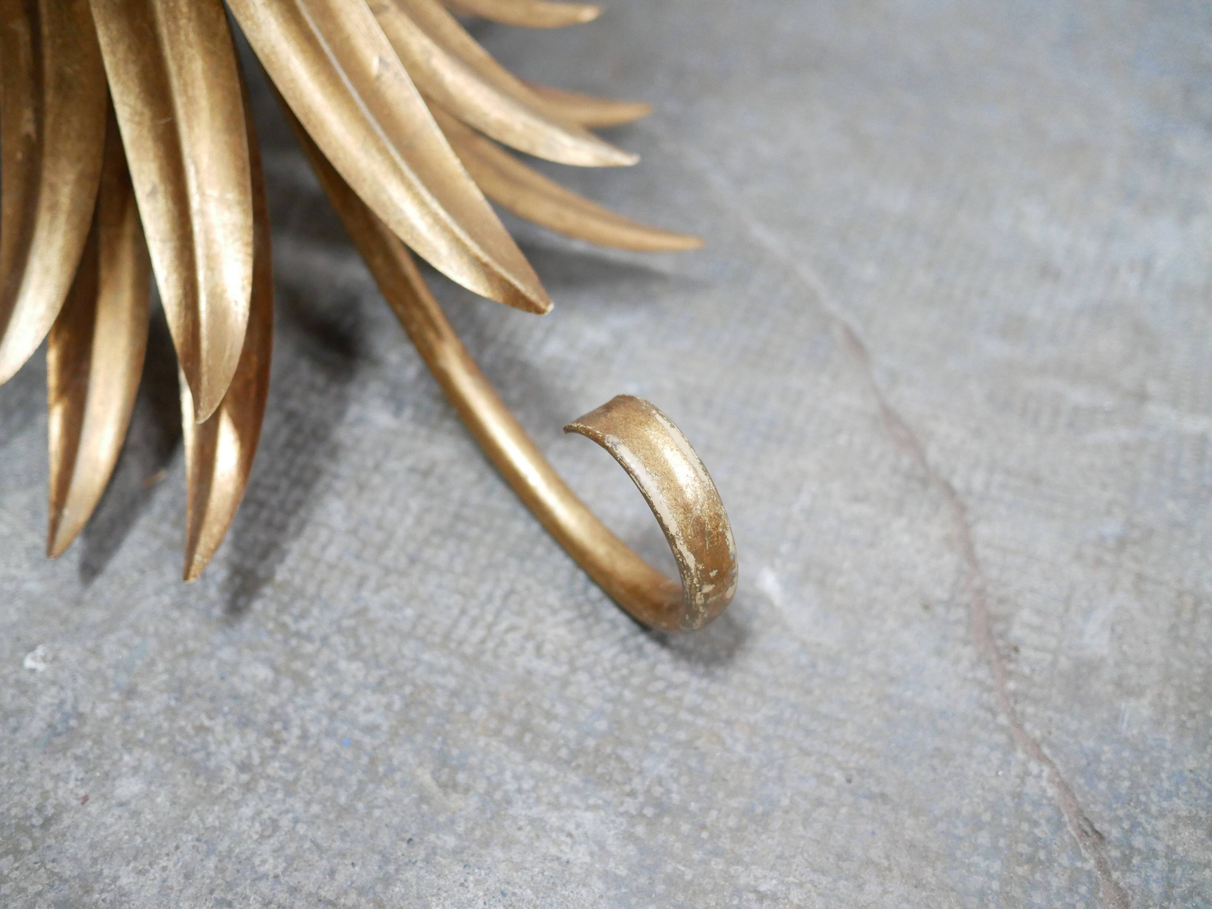 Coco Chanel vintage wheat sheaf side table