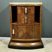 Chevet en Ronce de Noyer, Art Déco – 1930
