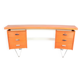 Bureau Boomerang avec pieds triangulaires de Cees Braakman pour Pastoe, design hollandais, années 1950