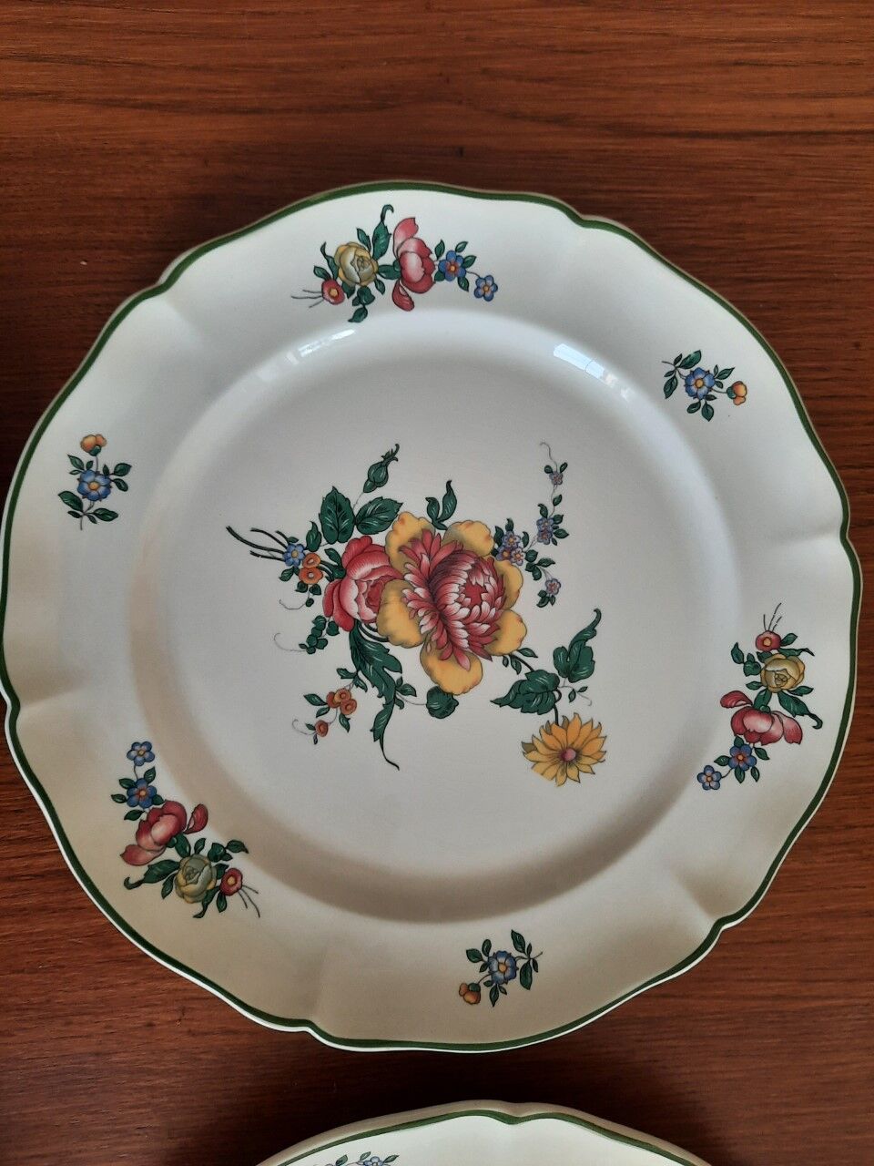 6 old plates Villeroy & Boch