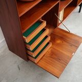 Teak bookcase, Danish design, 1970s, production: Denmark