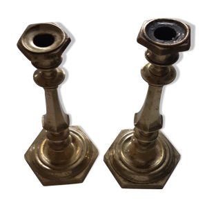 lot de 2 bougeoirs