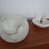 Marble Table Ball Lamp, 1960s