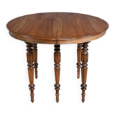 Table à Allonges en Noyer, style Louis-Philippe – Fin XIXe