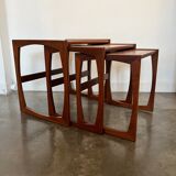 Teak pull-out tables G-Plan