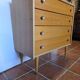 Vintage oak chest of drawers from the 1960s (4 drawers)