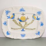 Plat ancien Sarreguemines