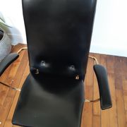 Fauteuil vintage noir