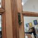 ANTIQUE MIRROR WINDOW
