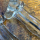 Porte-couteaux en verre 
