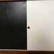Buffet sliding doors, vintage