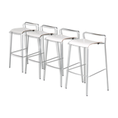 2000s, set of 4 “Chip B” bar stools by Antti Kotilainen for Piiroinen, Finland