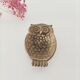 Brass owl ashtray