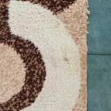 Vintage Design Rug 1970's Wool 2 x 3 m
