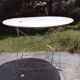 Old folding garden table