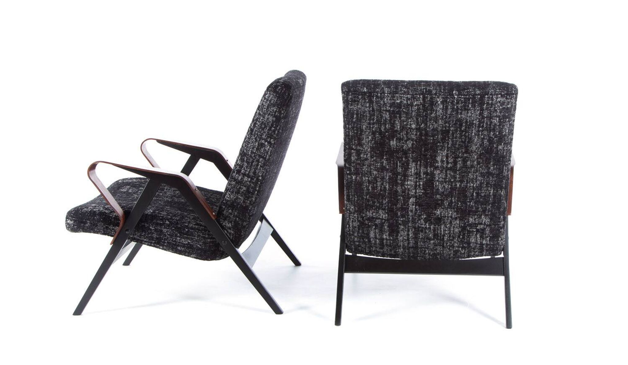 Vintage Pair of armchairs by Frantisek Jirak