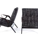 Vintage Pair of armchairs by Frantisek Jirak