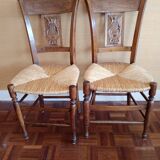 Pair of chairs 19th