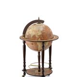 Large bar globe with internal compartment for bottles.
