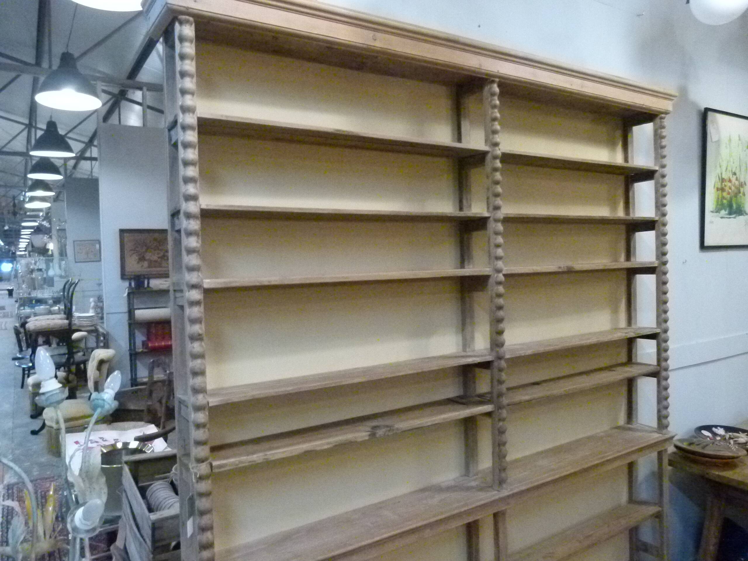 20th century pharmacy shelves