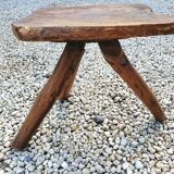 Brutalist tripod stool