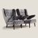 Pair of Eda lounge chairs