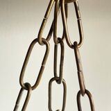 Cache-pot suspendu aux 3 buffles vintage